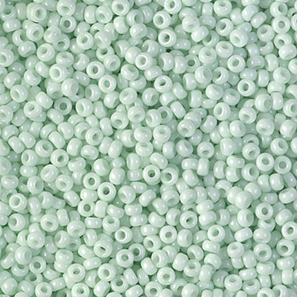 Miyuki 11/0 Seed Beads - 11-3318 - Opaque Light Mint