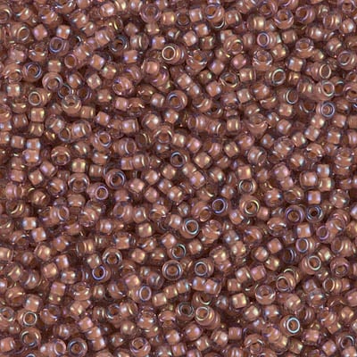 Miyuki 11/0 Seed Beads - 11-337 - Peach Lined Amethyst
