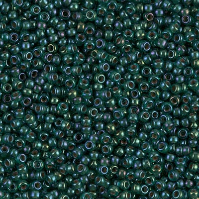 Miyuki 11/0 Seed Beads - 11-338 - Transparent Emerald