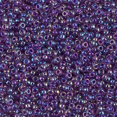 Miyuki 11/0 Seed Beads - 11-356 - Purple Lined Amethyst AB