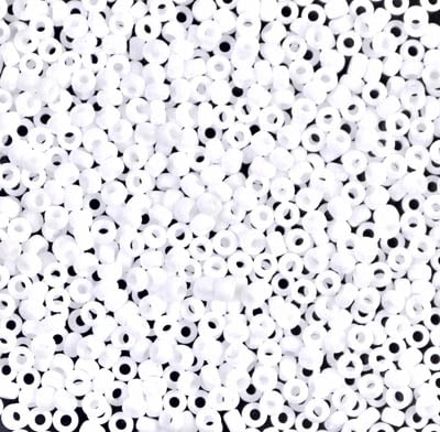 Miyuki 11/0 Seed Beads - 11-402F - Matte Opaque White