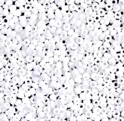 Miyuki 11/0 Seed Beads - 11-402 - Opaque White