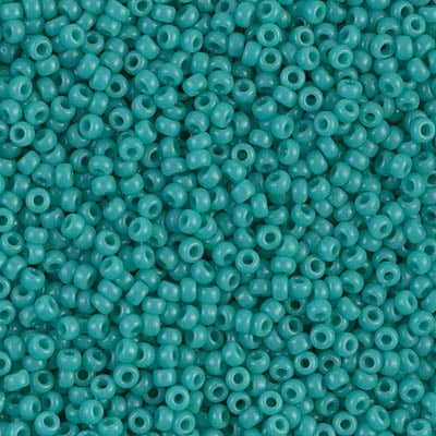Miyuki 11/0 Seed Beads - 11-412 - Opaque Turquoise Green