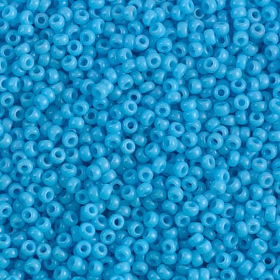 Miyuki 11/0 Seed Beads - 11-413 - Opaque Turquoise Blue