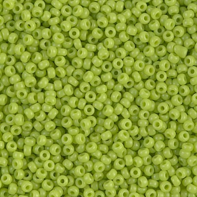 Miyuki 11/0 Seed Beads - 11-416 - Opaque Chartreuse