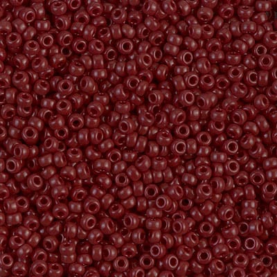 Miyuki 11/0 Seed Beads - 11-419 - Opaque Chocolate Brown