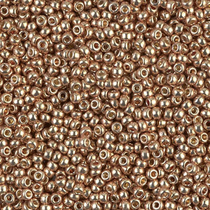 Miyuki 11/0 Seed Beads - 11-4204 - Duracoat Galvanized Champagne
