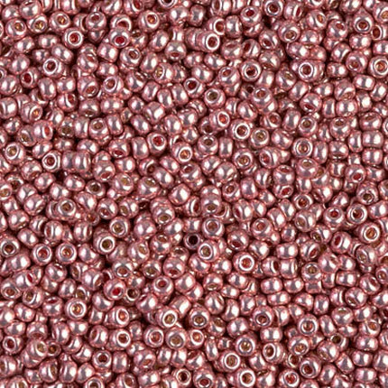 Miyuki 11/0 Seed Beads - 11-4209 - Duracoat Galvanized Dk Coral