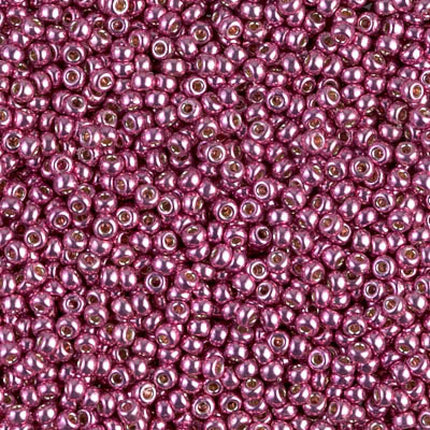 Miyuki 11/0 Seed Beads - 11-4210 - Duracoat Galvanized Hot Pink