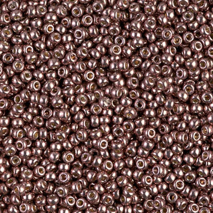 Miyuki 11/0 Seed Beads - 11-4213 - Duracoat Galvanized Dark Mauve