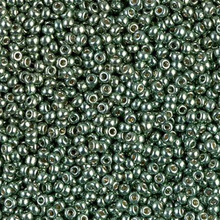 Miyuki 11/0 Seed Beads - 11-4215 - Duracoat Galvanized Sea Green