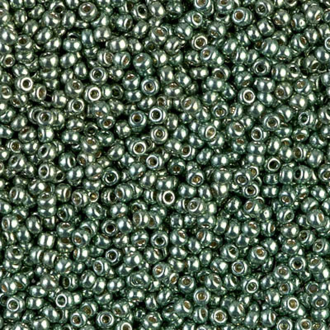 Miyuki 11/0 Seed Beads - 11-4215 - Duracoat Galvanized Sea Green