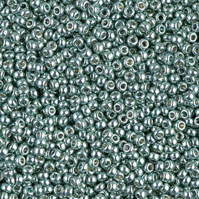 Miyuki 11/0 Seed Beads - 11-4216 - Duracoat Galvanized Sea Foam