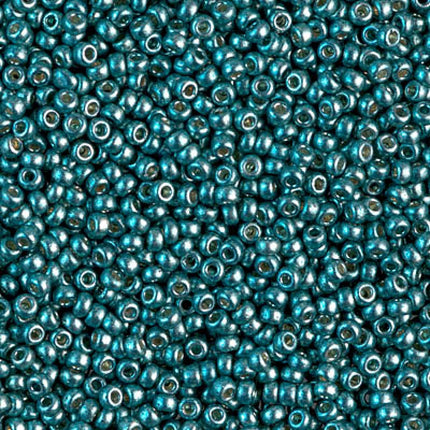 Miyuki 11/0 Seed Beads - 11-4217 - Duracoat Galvanized Dark Sea Foam