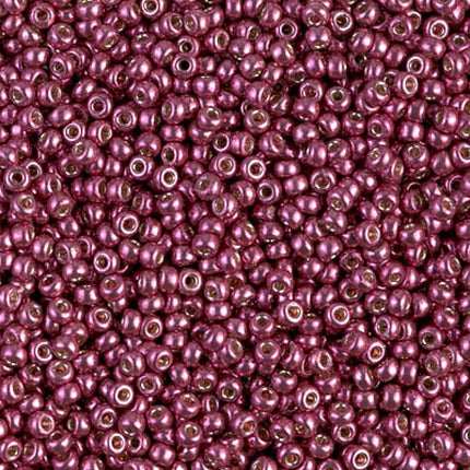 Miyuki 11/0 Seed Beads - 11-4219 - Duracoat Galvanized  Magenta