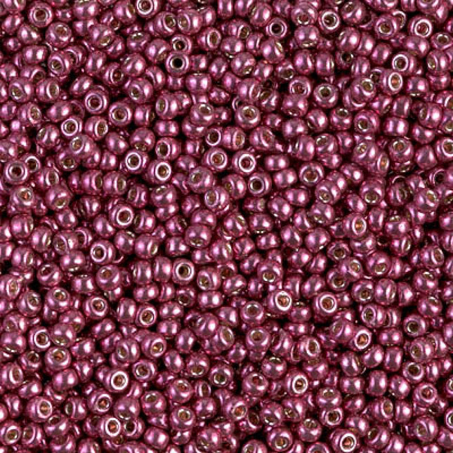 Miyuki 11/0 Seed Beads - 11-4219 - Duracoat Galvanized  Magenta
