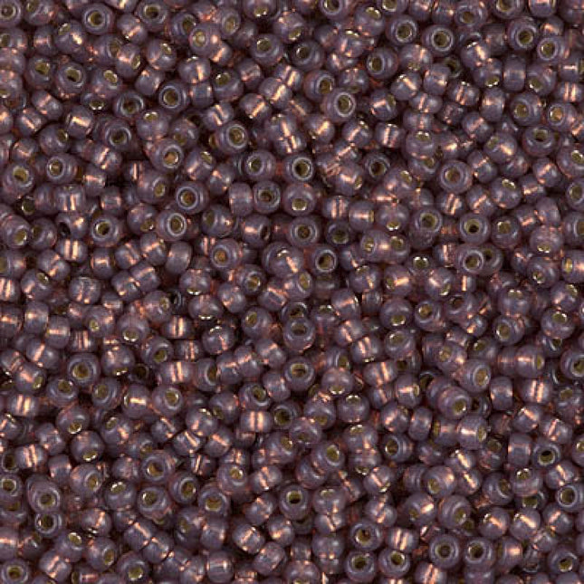 Miyuki 11/0 Seed Beads - 11-4249 - Duracoat Silverlined Dyed Rose Bronze