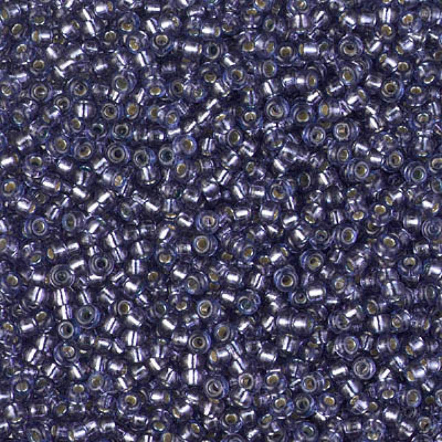 Miyuki 11/0 Seed Beads - 11-4276 - Duracoat Silverlined Dyed Prussian Blue