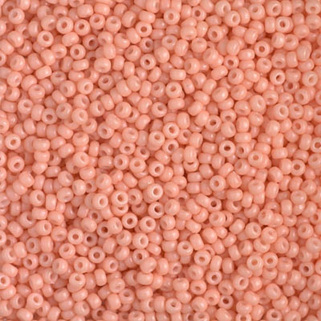 Miyuki 11/0 Seed Beads - 11-4461 - Duracoat Dyed Opaque Tea Rose