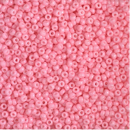 Miyuki 11/0 Seed Beads - 11-4466 - Duracoat Dyed Opaque Light Carnation