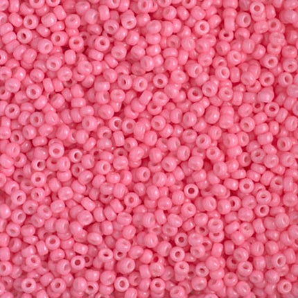 Miyuki 11/0 Seed Beads - 11-4467 - Duracoat Dyed Opaque Carnation
