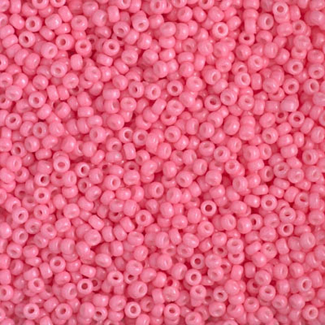 Miyuki 11/0 Seed Beads - 11-4467 - Duracoat Dyed Opaque Carnation