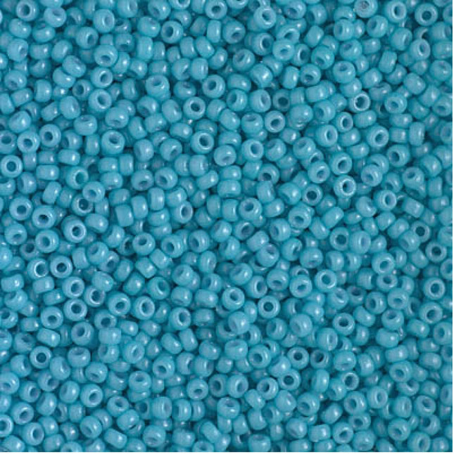 Miyuki 11/0 Seed Beads - 11-4478 - Duracoat Dyed Opaque Nile Blue