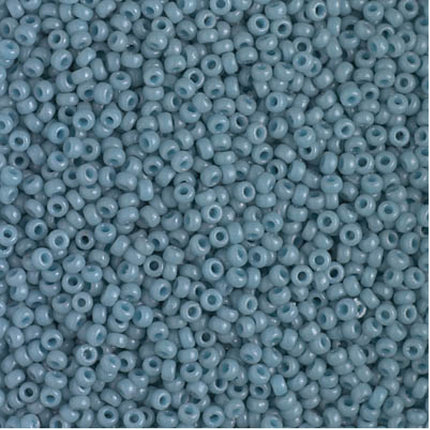 Miyuki 11/0 Seed Beads - 11-4479 - Duracoat Dyed Opaque Moody Blue
