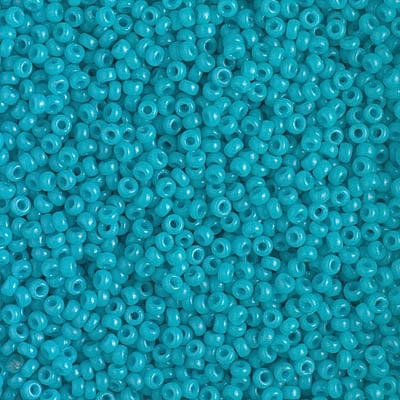 Miyuki 11/0 Seed Beads - 11-4480 - Duracoat Opaque Underwater Blue