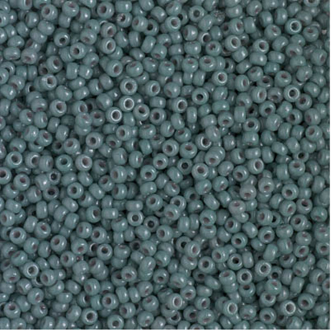 Miyuki 11/0 Seed Beads - 11-4481 - Duracoat Dyed Opaque Eucalyptus