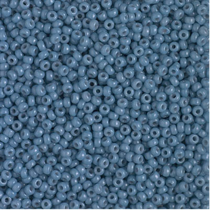 Miyuki 11/0 Seed Beads - 11-4482 - Duracoat Dyed Opaque Bayberry