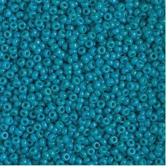 Miyuki 11/0 Seed Beads - 11-4483 - Duracoat Dyed Opaque Azure