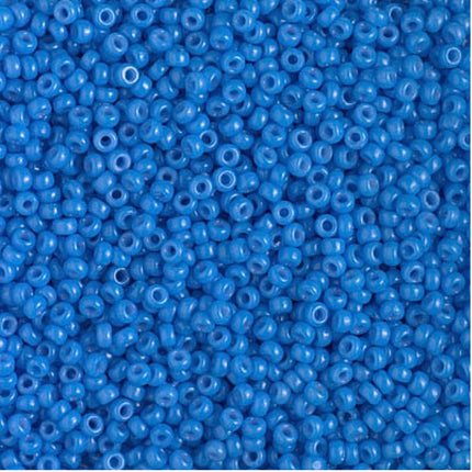 Miyuki 11/0 Seed Beads - 11-4484 - Duracoat Dyed Opaque Delphinium