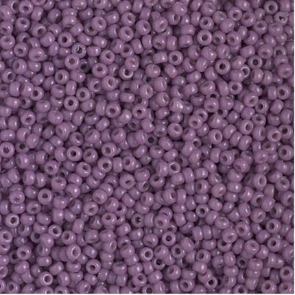 Miyuki 11/0 Seed Beads - 11-4489 - Duracoat Dyed Opaque Dark Orchid
