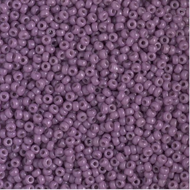 Miyuki 11/0 Seed Beads - 11-4489 - Duracoat Dyed Opaque Dark Orchid