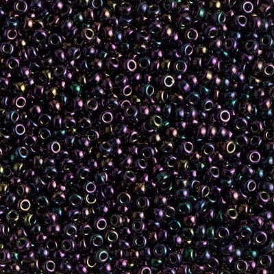 Miyuki 11/0 Seed Beads - 11-454 - Metallic Purple Iris