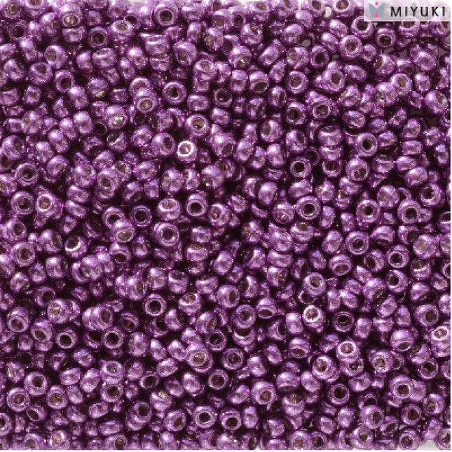 Miyuki 11/0 Seed Beads - 11-5108 - Duracoat Galvanized Purple Orchid