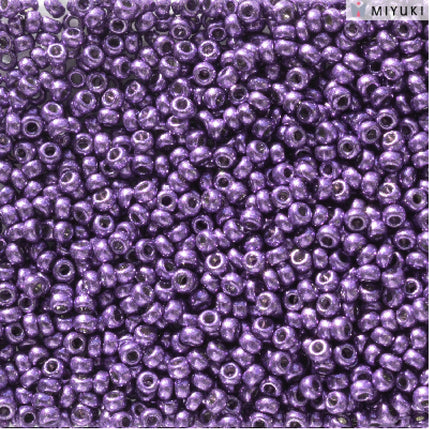 Miyuki 11/0 Seed Beads - 11-5110 - Duracoat Galvanized Lilac Night