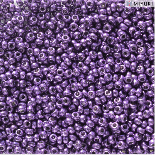Miyuki 11/0 Seed Beads - 11-5109 - Duracoat Galvanized Dark Lilac