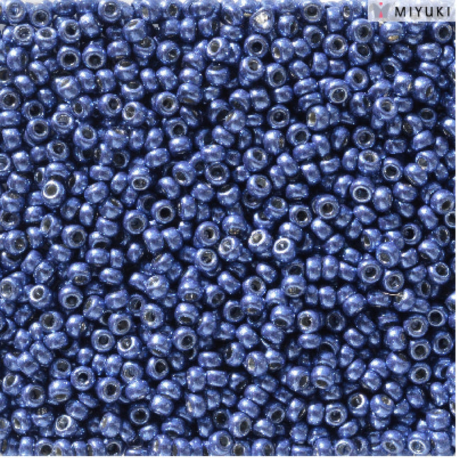 Miyuki 11/0 Seed Beads - 11-5117 - Duracoat Galvanized Mermaid Blue