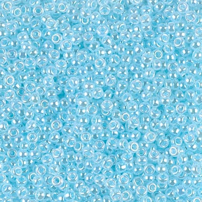 Miyuki 11/0 Seed Beads - 11-522 - Light Aqua Ceylon