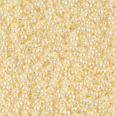 Miyuki 11/0 Seed Beads - 11-527 - Beige Opal Ceylon