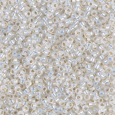 Miyuki 11/0 Seed Beads - 11-551 - Gold Lined Opaque