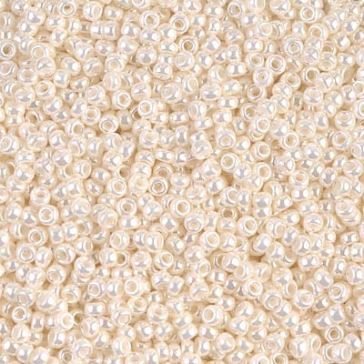 Miyuki 11/0 Seed Beads - 11-592 - Antique Ivory Pearl Ceylon