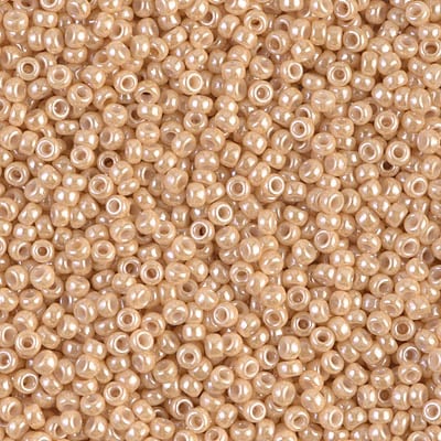 Miyuki 11/0 Seed Beads - 11-593 - Light Caramel Ceylon