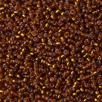 Miyuki 11/0 Seed Beads - 11-005 - Silver Lined Topaz