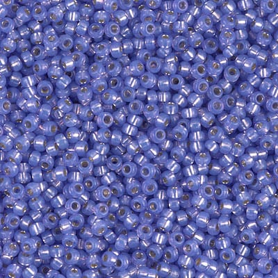 Miyuki 11/0 Seed Beads - 11-649 - Lilac Alabaster Silver Lined Dyed