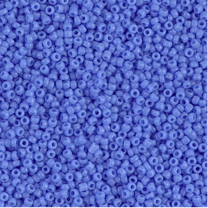 Miyuki 15/0 Seed Beads - 15-417L - Opaque Periwinkle