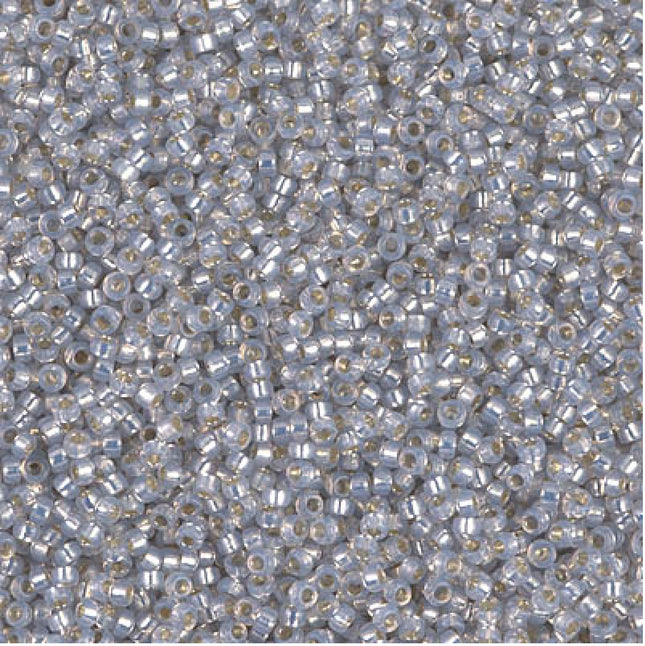 Miyuki 15/0 Seed Beads - 15-576 - Dyed Smoky Opal Silverlined Alabaster