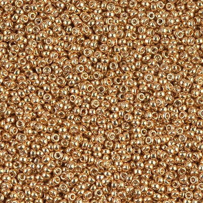 Miyuki 15/0 Seed Beads - 15-1053 - Galvanized Yellow Gold